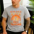 Nothing Scare Me I'm a Pre-k Teacher Matching Halloween For Men Women Men's Casual T-Shirt Sport Grey
