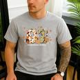 Occupational Therapy Fall Autumn Pumpkin Flower OTA Teacher Men's Casual T-Shirt Sport Grey Occupational Therapy Fall Autumn Pumpkin Flower OTA Teacher Men's Casual T-Shirt Sport Grey