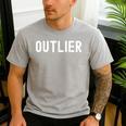 Outlier Statistics Teacher Statistics Data Science Men Women Kids Men's Casual T-Shirt Sport Grey Outlier Statistics Teacher Statistics Data Science Men Women Kids Men's Casual T-Shirt Sport Grey