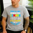 Parallel Lines Math Pun – Teacher Humor Men's Casual T-Shirt Sport Grey Parallel Lines Math Pun – Teacher Humor Men's Casual T-Shirt Sport Grey