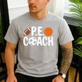 PE Gym Teacher Quotes School Class Instructor And Coach Men's Casual T-Shirt Sport Grey PE Gym Teacher Quotes School Class Instructor And Coach Men's Casual T-Shirt Sport Grey