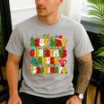 PE Teacher Christmas Holiday Men's Casual T-Shirt Sport Grey
