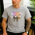 PE Teacher Coach Coquette Ghost Halloween Physical Education Men's Casual T-Shirt Sport Grey PE Teacher Coach Coquette Ghost Halloween Physical Education Men's Casual T-Shirt Sport Grey