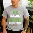 Physical Education PE Teacher School Men's Casual T-Shirt Sport Grey Physical Education PE Teacher School Men's Casual T-Shirt Sport Grey
