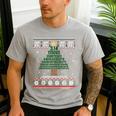 Pi Tree Christmas Math Teacher Ugly Sweater Men Women Kids Men's Casual T-Shirt Sport Grey