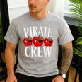 Pirate Crew Pirate Teacher Team Squad Talk Like A Pirate Day For Men Women Kids Men's Casual T-Shirt Sport Grey Pirate Crew Pirate Teacher Team Squad Talk Like A Pirate Day For Men Women Kids Men's Casual T-Shirt Sport Grey