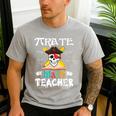 Pirate Math Teacher Skull Pirate Halloween Costume Men's Casual T-Shirt Sport Grey Pirate Math Teacher Skull Pirate Halloween Costume Men's Casual T-Shirt Sport Grey