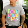 Preppy First Grade Back To School 1st Grade Teacher Girl Kid Men's Casual T-Shirt Sport Grey Preppy First Grade Back To School 1st Grade Teacher Girl Kid Men's Casual T-Shirt Sport Grey