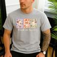 Preppy Goose Teacher Trick Or Teach Halloween Teacher Goose Men's Casual T-Shirt Sport Grey Preppy Goose Teacher Trick Or Teach Halloween Teacher Goose Men's Casual T-Shirt Sport Grey