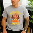 Preschool Gobble Squad Cute Turkey Thanksgiving Teacher Men's Casual T-Shirt Sport Grey Preschool Gobble Squad Cute Turkey Thanksgiving Teacher Men's Casual T-Shirt Sport Grey