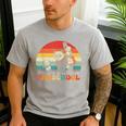 Preschool Panda Back To School Teacher Student Men's Casual T-Shirt Sport Grey
