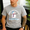 Proud Supporter Of Snow Days Teacher Men's Casual T-Shirt Sport Grey Proud Supporter Of Snow Days Teacher Men's Casual T-Shirt Sport Grey