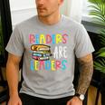 Readers Are Leaders Reading Book Lover Teacher Women Men Kid Men's Casual T-Shirt Sport Grey Readers Are Leaders Reading Book Lover Teacher Women Men Kid Men's Casual T-Shirt Sport Grey