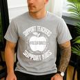 Red For Ed 2019 Support Teachers Support Kids Teacher Men's Casual T-Shirt Sport Grey Red For Ed 2019 Support Teachers Support Kids Teacher Men's Casual T-Shirt Sport Grey