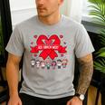 Red Ribbon Week Awareness For Students And Teachers Men Women Girls Kids Men's Casual T-Shirt Sport Grey