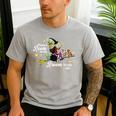 There's Room On My Broom For You Too Teacher Halloween Men's Casual T-Shirt Sport Grey
