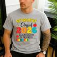 Retirement Class Of 2026 Countdown In Progress Teacher Men's Casual T-Shirt Sport Grey
