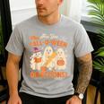 Retro Are You Fall O Ween Directions Ghost Teacher Spooky Men's Casual T-Shirt Sport Grey Retro Are You Fall O Ween Directions Ghost Teacher Spooky Men's Casual T-Shirt Sport Grey