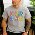Retro Kindergarten Dream Team Back To School Teacher Kids Men's Casual T-Shirt Sport Grey Retro Kindergarten Dream Team Back To School Teacher Kids Men's Casual T-Shirt Sport Grey