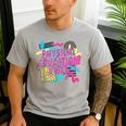 Retro Physical Education Vibes Gym Teacher Phys Ed Teacher Men's Casual T-Shirt Sport Grey Retro Physical Education Vibes Gym Teacher Phys Ed Teacher Men's Casual T-Shirt Sport Grey