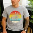 Retro Vintage Paint Palette Costume Artist Art Teacher Men Women Men's Casual T-Shirt Sport Grey