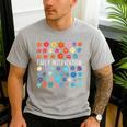 Retro Wildflower Early Intervention Teacher Interventionist Men's Casual T-Shirt Sport Grey Retro Wildflower Early Intervention Teacher Interventionist Men's Casual T-Shirt Sport Grey