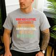 Riddle Wordplay Joke For Grammar Nerds And Teachers Men's Casual T-Shirt Sport Grey Riddle Wordplay Joke For Grammar Nerds And Teachers Men's Casual T-Shirt Sport Grey