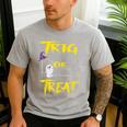 School Math Teacher Halloween 2022 Trig Or Treat Shirt Men's Casual T-Shirt Sport Grey School Math Teacher Halloween 2022 Trig Or Treat Shirt Men's Casual T-Shirt Sport Grey
