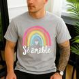 Sé Amable Spanish Bilingual Teacher Be Kind Boho Rainbow Men's Casual T-Shirt Sport Grey Sé Amable Spanish Bilingual Teacher Be Kind Boho Rainbow Men's Casual T-Shirt Sport Grey