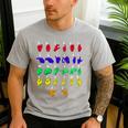 Sign Language Alphabet For ASL Interpreter Deaf Teacher Stud For Men Women Girls Kids Men's Casual T-Shirt Sport Grey Sign Language Alphabet For ASL Interpreter Deaf Teacher Stud For Men Women Girls Kids Men's Casual T-Shirt Sport Grey