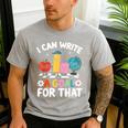 Special Education i Can Write a Goal For That Sped Teacher Men's Casual T-Shirt Sport Grey Special Education i Can Write a Goal For That Sped Teacher Men's Casual T-Shirt Sport Grey