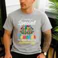 Special Teacher To Hear Child Cant Say Autism Awareness Sped Men's Casual T-Shirt Sport Grey