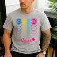 SPED Squad Proud Special Education Para Teacher Colorful Men's Casual T-Shirt Sport Grey SPED Squad Proud Special Education Para Teacher Colorful Men's Casual T-Shirt Sport Grey