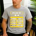 Spelling Bee Halloween Teachers Bee Spelling Competition Men's Casual T-Shirt Sport Grey Spelling Bee Halloween Teachers Bee Spelling Competition Men's Casual T-Shirt Sport Grey