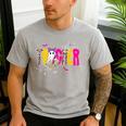 Spooky Halloween Teacher Para Counselor SPED Preppy Boo Kids Men's Casual T-Shirt Sport Grey