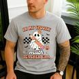 In My Spooky Math Teacher Era Groovy Retro Halloween Costume For Men Women Men's Casual T-Shirt Sport Grey In My Spooky Math Teacher Era Groovy Retro Halloween Costume For Men Women Men's Casual T-Shirt Sport Grey