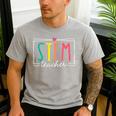 STEM Teacher Science Appreciation Women Back To School Men's Casual T-Shirt Sport Grey STEM Teacher Science Appreciation Women Back To School Men's Casual T-Shirt Sport Grey