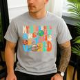 My Students Are Out Of This World Space Groovy Teacher Men's Casual T-Shirt Sport Grey My Students Are Out Of This World Space Groovy Teacher Men's Casual T-Shirt Sport Grey