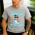 Surviving The Teacher Life Pjs Pajamas Christmas Xmas Teache Men's Casual T-Shirt Sport Grey