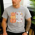 i Teach The Cutest Pumpkins In The Patch Teacher Halloween Men's Casual T-Shirt Sport Grey i Teach The Cutest Pumpkins In The Patch Teacher Halloween Men's Casual T-Shirt Sport Grey