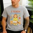I Teach In My Pajamas Crayon Home School Teacher PJs Men's Casual T-Shirt Sport Grey I Teach In My Pajamas Crayon Home School Teacher PJs Men's Casual T-Shirt Sport Grey
