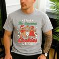 I Teach The Smartest Cookies In The Batch Teacher Christmas For Men Women Kids Men's Casual T-Shirt Sport Grey I Teach The Smartest Cookies In The Batch Teacher Christmas For Men Women Kids Men's Casual T-Shirt Sport Grey