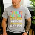 Teacher Assistant Is My Name Coordinating Teacher Aide For Men Women Men's Casual T-Shirt Sport Grey