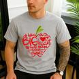 Teacher Day T Shirt Appreciation Day Apple Teach Learn Men's Casual T-Shirt Sport Grey Teacher Day T Shirt Appreciation Day Apple Teach Learn Men's Casual T-Shirt Sport Grey
