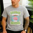 Teacher Halloween Costume Science Teachers Love Brains Men's Casual T-Shirt Sport Grey Teacher Halloween Costume Science Teachers Love Brains Men's Casual T-Shirt Sport Grey