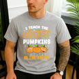 Teacher Halloween Pre-K Teacher Kindergarten Cutest Pumpkins Men Women Kids Men's Casual T-Shirt Sport Grey Teacher Halloween Pre-K Teacher Kindergarten Cutest Pumpkins Men Women Kids Men's Casual T-Shirt Sport Grey