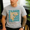 Teacher Outer Space Science Astronomy Planet Saturn Teach Men's Casual T-Shirt Sport Grey Teacher Outer Space Science Astronomy Planet Saturn Teach Men's Casual T-Shirt Sport Grey