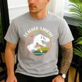 Teacher-Saurus Dinosaur Teacher Design T-Rex Design Men's Casual T-Shirt Sport Grey Teacher-Saurus Dinosaur Teacher Design T-Rex Design Men's Casual T-Shirt Sport Grey