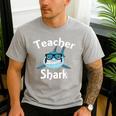 Teacher Shark Teacher For Men Women Men's Casual T-Shirt Sport Grey Teacher Shark Teacher For Men Women Men's Casual T-Shirt Sport Grey