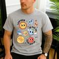 Teacher Space Science Learning Is Out Of World Solar System Men's Casual T-Shirt Sport Grey Teacher Space Science Learning Is Out Of World Solar System Men's Casual T-Shirt Sport Grey